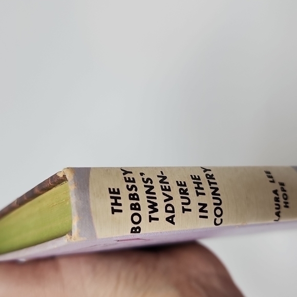 1961 Vintage Book The Bobbsey Twins' Adventure in the Country By Laura Lee Hope - Picture 4 of 8